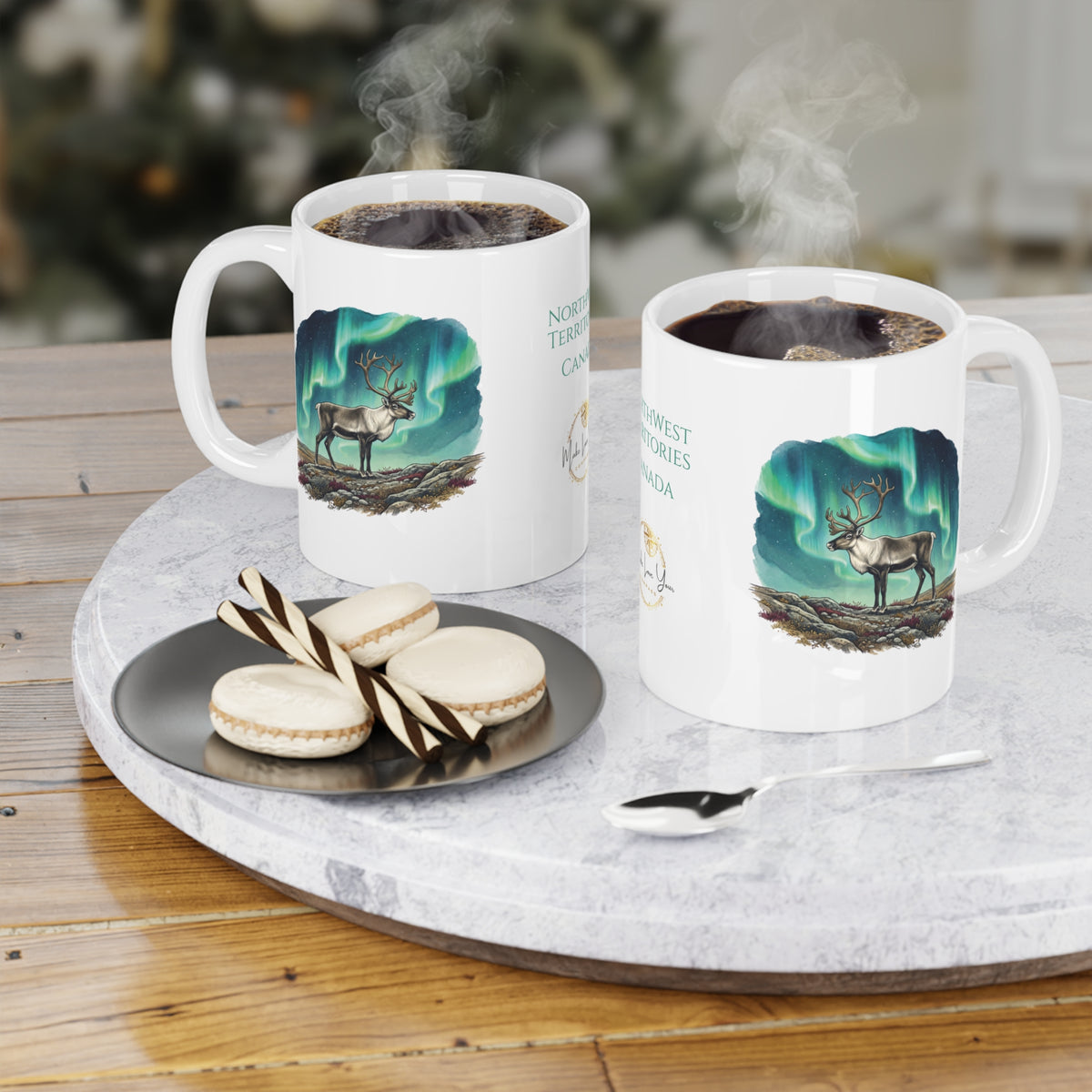 Northwest Territories Emblem Ceramic Mug