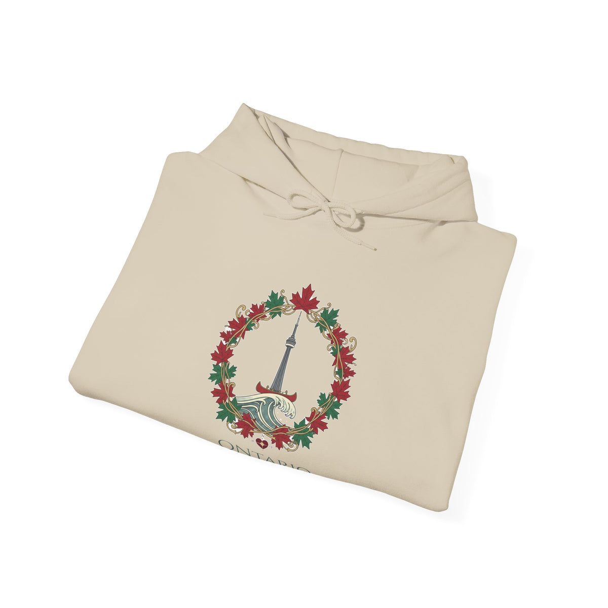 Ontario Trillium and Tower Crest Premium Hoodie