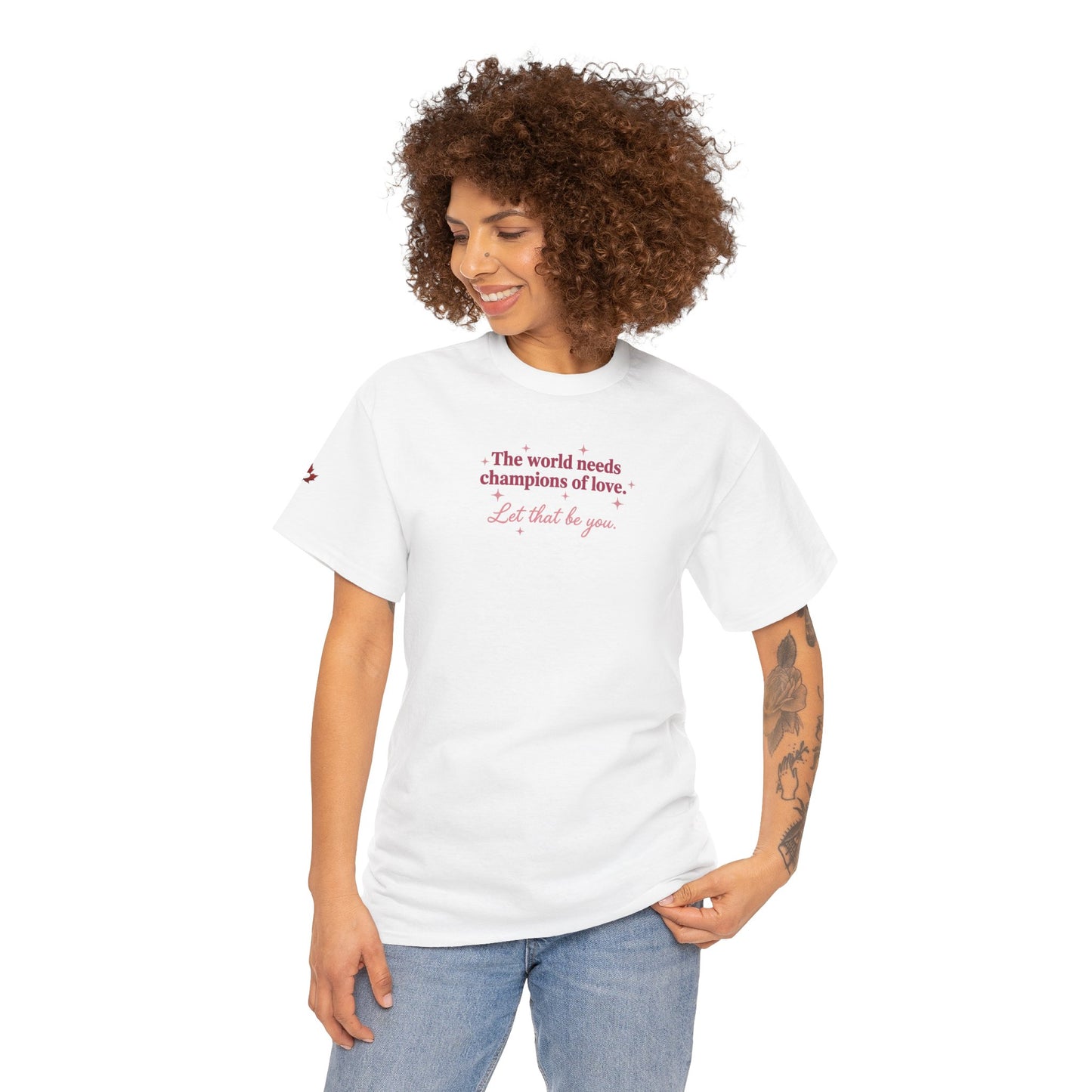 Make Love Your Compass | Champions of Love Quote Tee