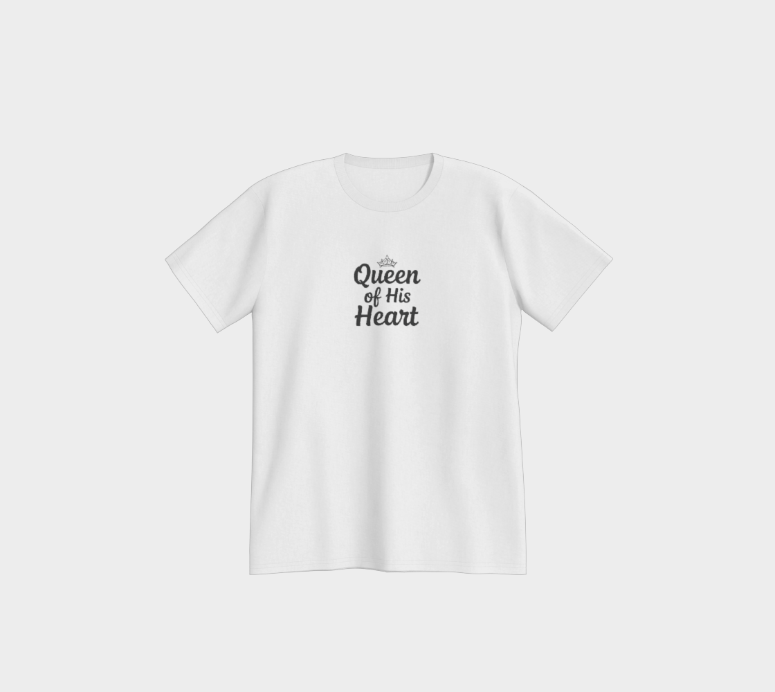 Queen of His Heart Tee | Valentine's Day Couples Shirt