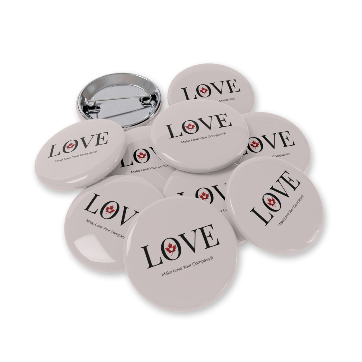 Make Love Your Compass | Love Pin
