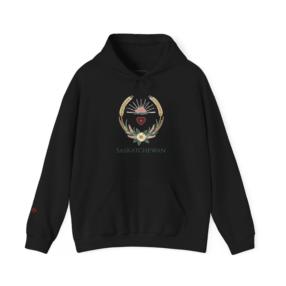 Saskatchewan Prairie Crest Premium Hoodie