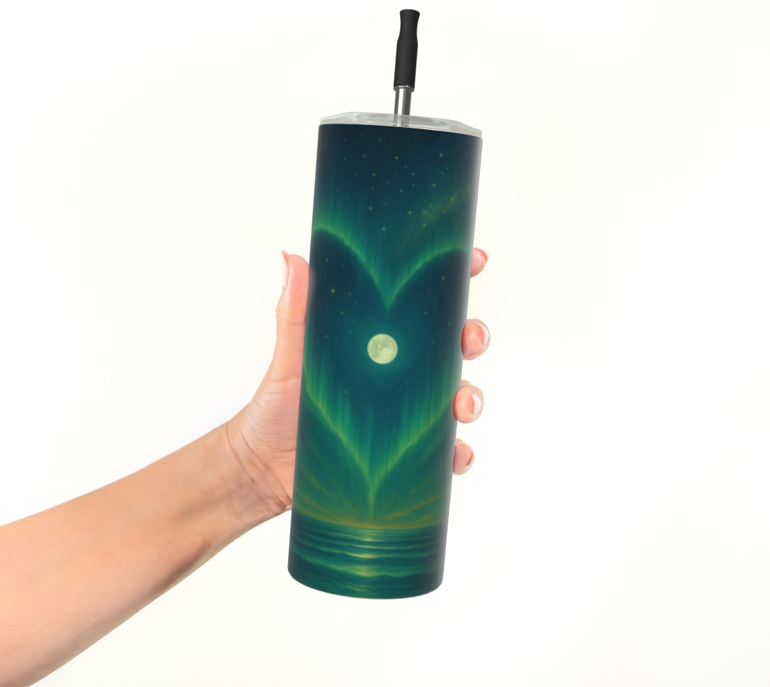 Aurora Luxe Tumbler – Make Love Your Compass™ Luxe Collection