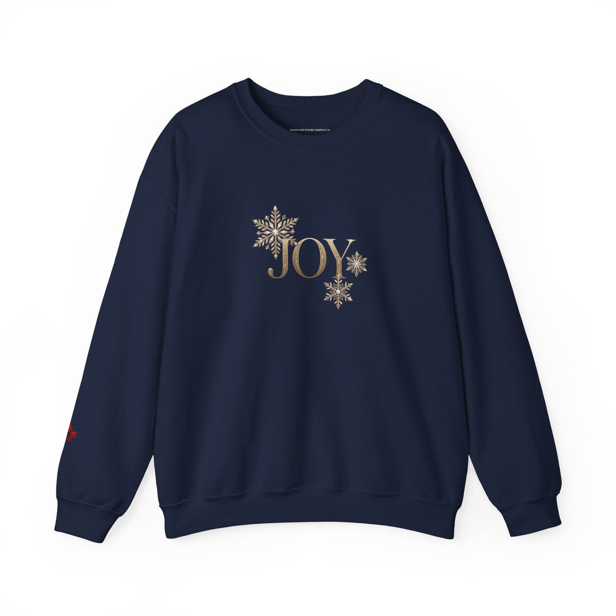 Joy Christmas Snowflake Sweatshirt