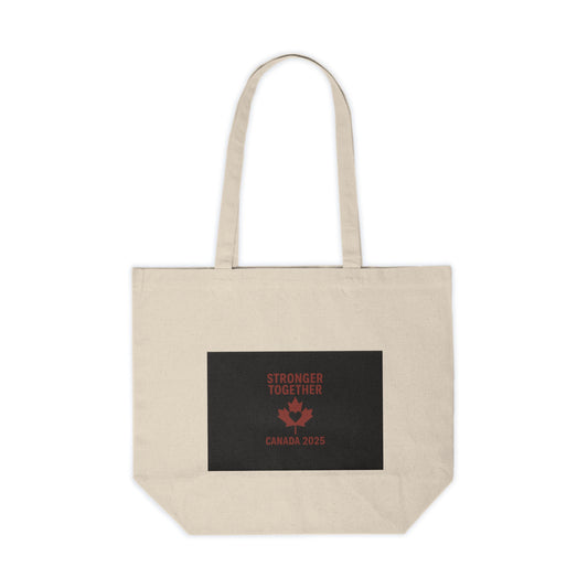 Stronger Together Canvas Tote – Canada 2025 Limited Edition