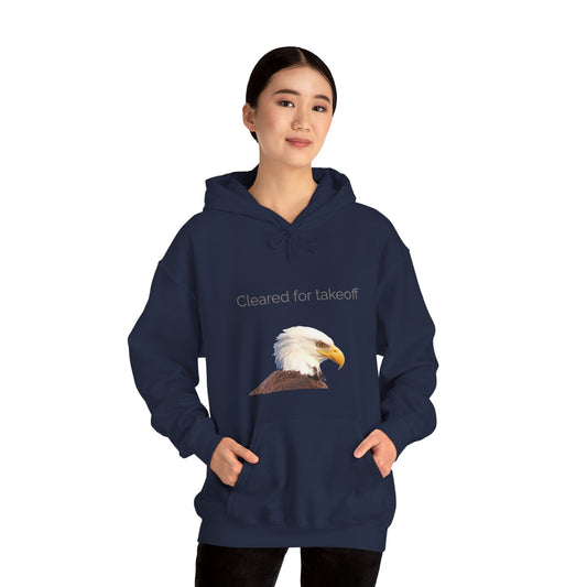 Make Love Your Compass | Unisex Hoodie - Bald Eagle Portrait Photography