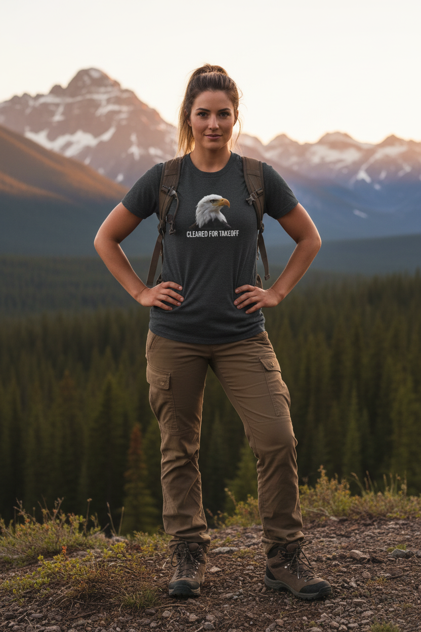 Make Love Your Compass | Eagle Cleared For Takeoff Tee
