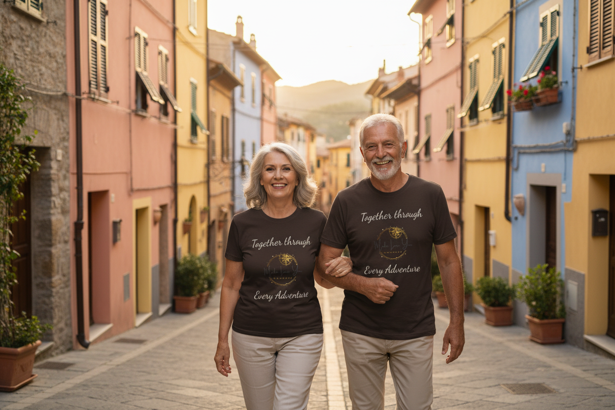 Make Love Your Compass | Graphic Tee - Together Through Every Adventure - Unisex