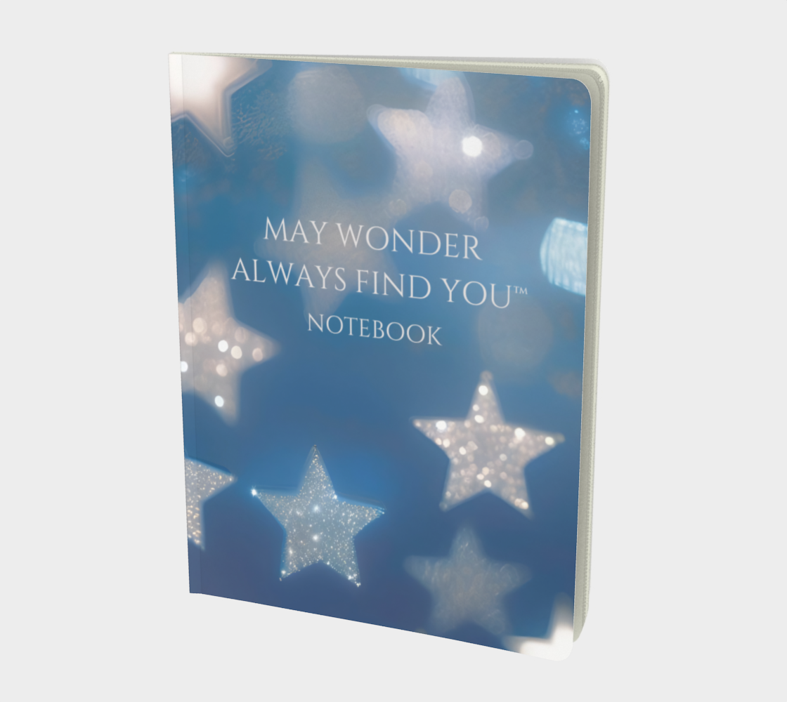 May Wonder Always Find You Winter Wonderglow Premium Notebook