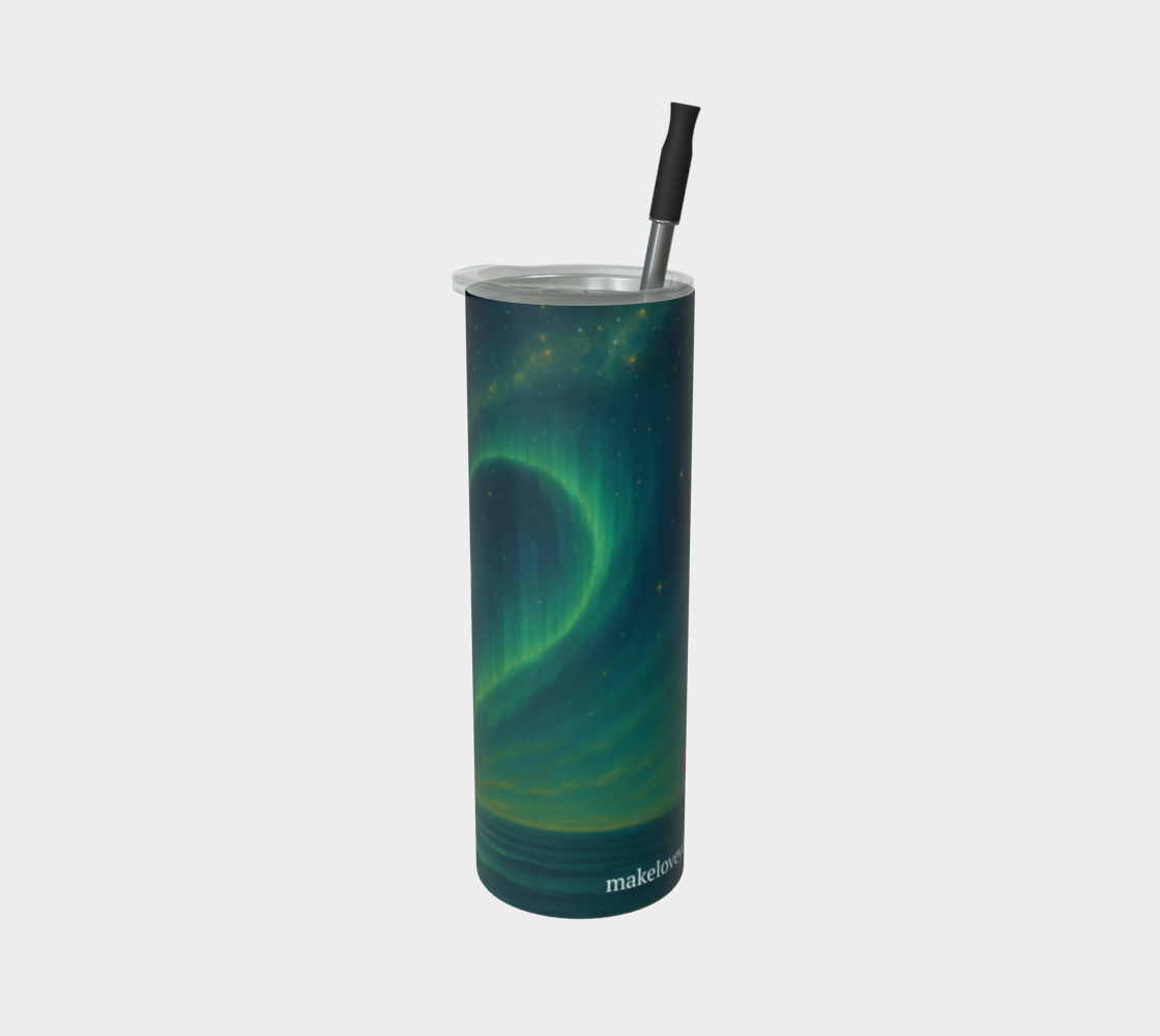 Aurora Luxe Tumbler – Make Love Your Compass™ Luxe Collection
