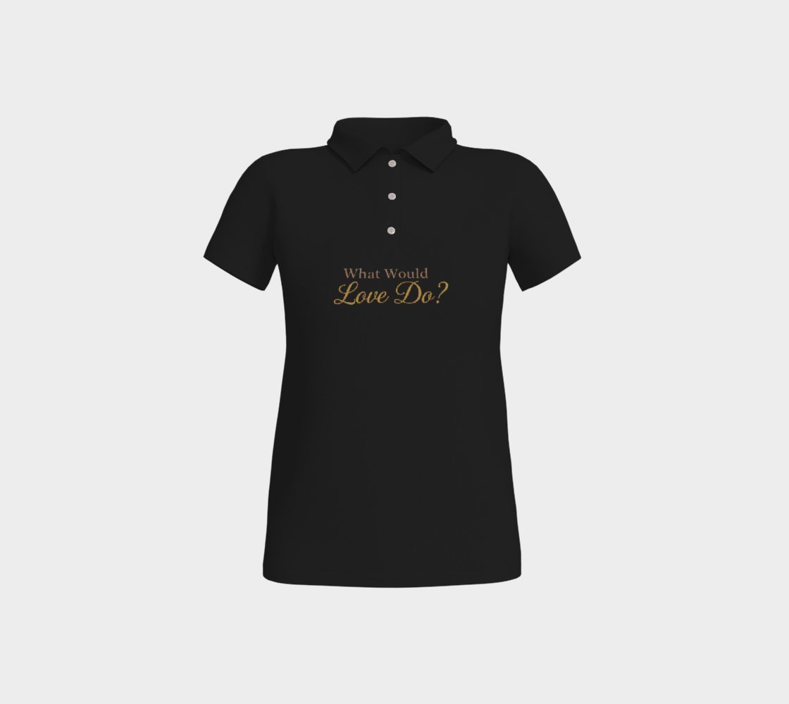 What Would Love Do? Polo Shirt