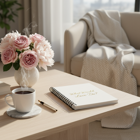 What Would Love Do Journal with Black Spiral